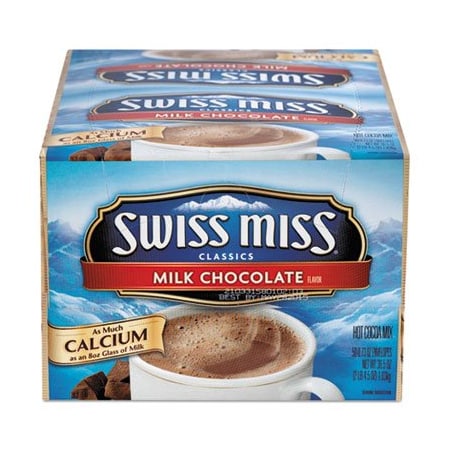 Five Star Distributors Swiss Miss, Hot Cocoa Mix, Regular, 0.73 Oz. Packets, 50PK 47491